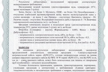 Протокол экспертизы продукции