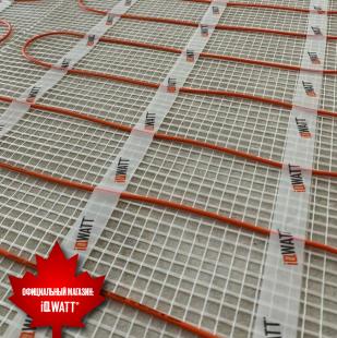 Тонкий самоклеящийся греющий мат IQ FLOOR MAT 150 Вт/м.кв - 4,5м²