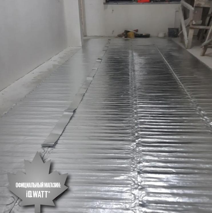 Ультратонкий греющий мат IQ LAMINATE MAT 150 Вт/м.кв - 1,5м²