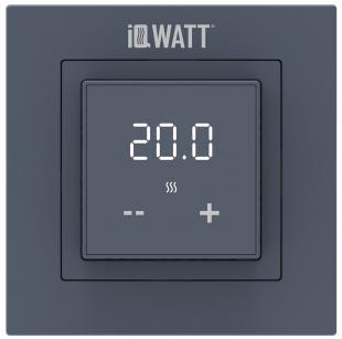 Электронный термостат IQ THERMOSTAT D графит